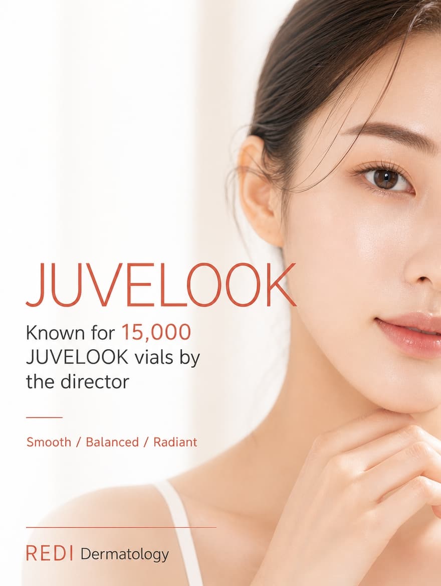 Juvelook 膠原蛋白增生劑官方模特 — 光滑、勻稱、透亮肌膚
